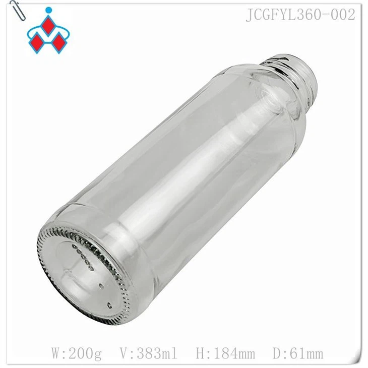 Glass bottle for soft drink factory